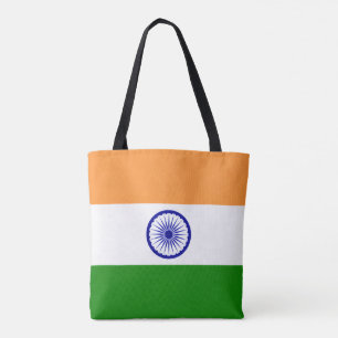 Indian Flag, Flag of India Tote Bag