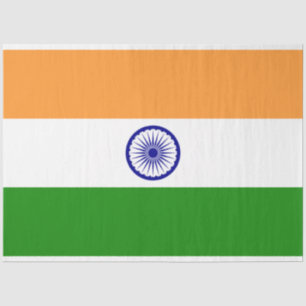 Indian Flag (India) (South Asian Country) (Bharat) Tissue Paper
