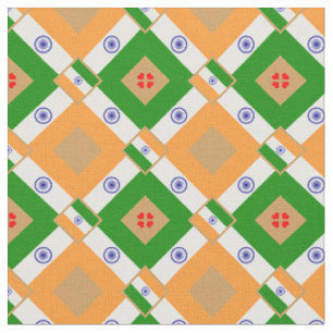 Indian Flag & India Trendy Fabric fashion