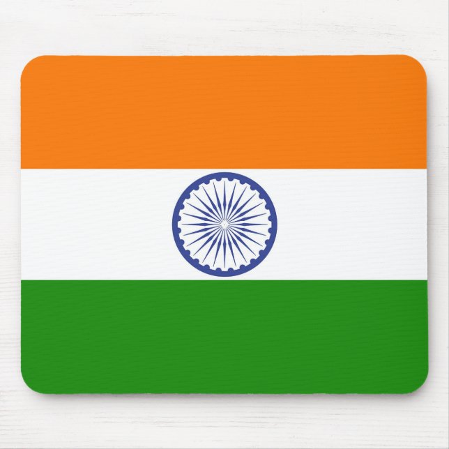 Indian Flag Mouse Pad (Front)