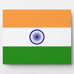 Indian Flag Plaque