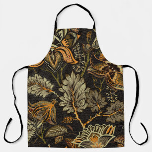 Indian floral paisley, seamless ethnic pattern. apron