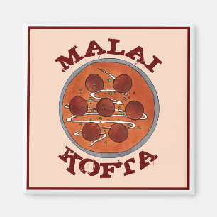 Indian Food Cuisine Malai Kofta Vegetarian Dish Magnet
