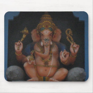 Indian Ganesh Mouse Pad