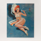 Indian Girl Pin Up Art