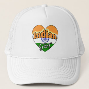 Indian Girl Trucker Hat