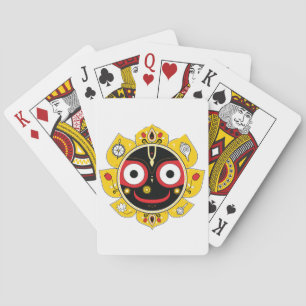 Indian God Of The Universe Playing Cards