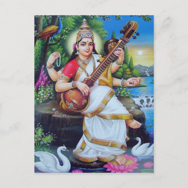 indian god postcard (Front)