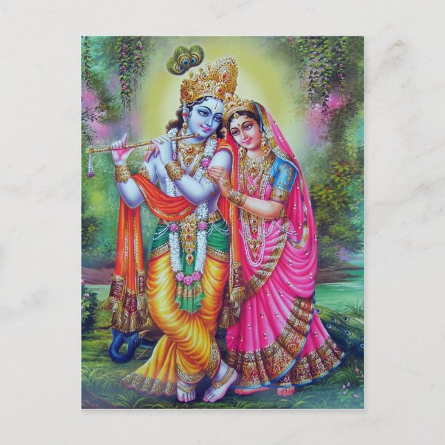 indian god postcard (Front)