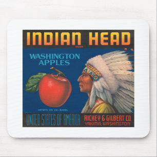 Indian Head Mouse Pad