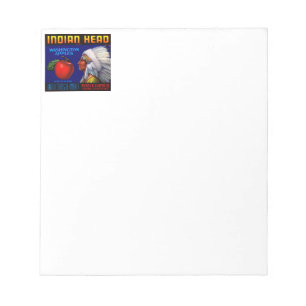 Indian Head Washington Apples Notepad