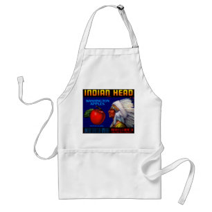 Indian Head Washington Apples Standard Apron