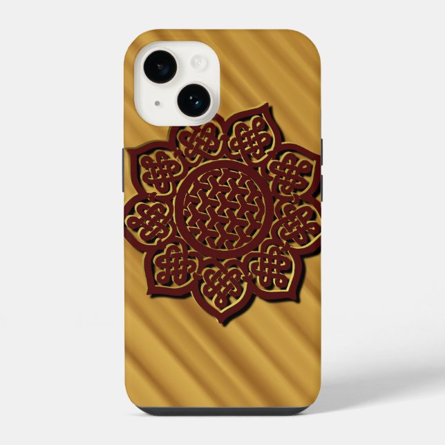 Indian Henna iPhone Case (Back)