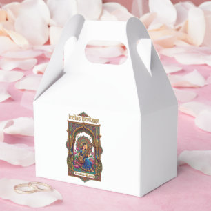 Indian Heritage: Classical Musician Veena Art Favor Box