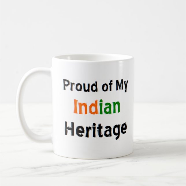 indian heritage coffee mug (Left)