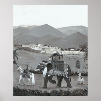 Indian Heritagen Art Printed Poster