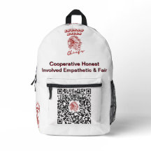 Indian Hills Chiefs Custom Backpack 