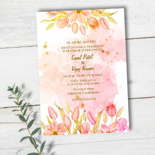 Indian Hindu Wedding Ganesha Invitation