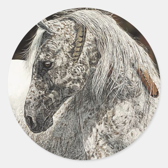 Indian Horse Sticker (Front)