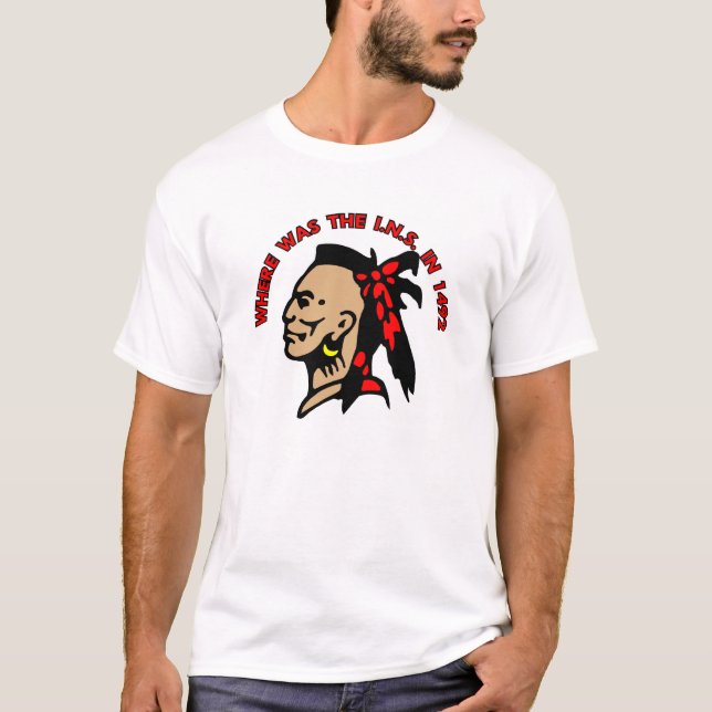 Indian Ins 1492 T-Shirt (Front)