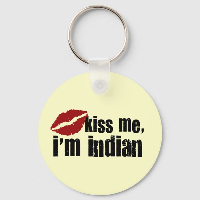 Indian Kiss Keychain (Front)