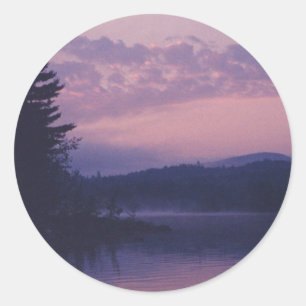 Indian Lake, Adirondack Park, NY Classic Round Sticker