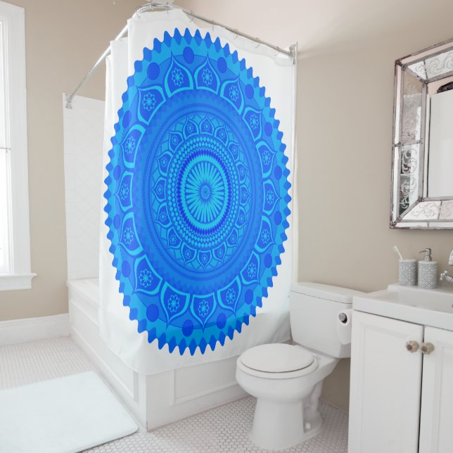 Indian mandala Blue (In Situ)
