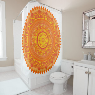 Indian mandala Orange
