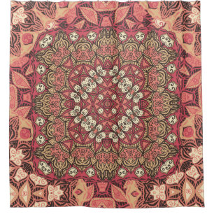 Indian medallion, boho ethnic ornament