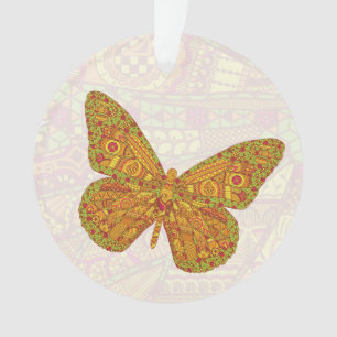 Indian Monarch Acrylic Ornament