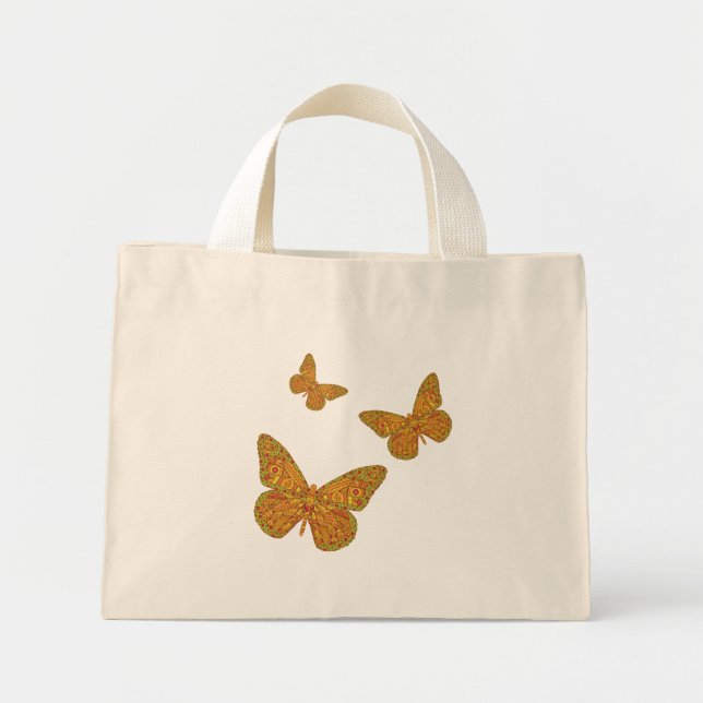 Indian Monarch Tote Bag (Front)