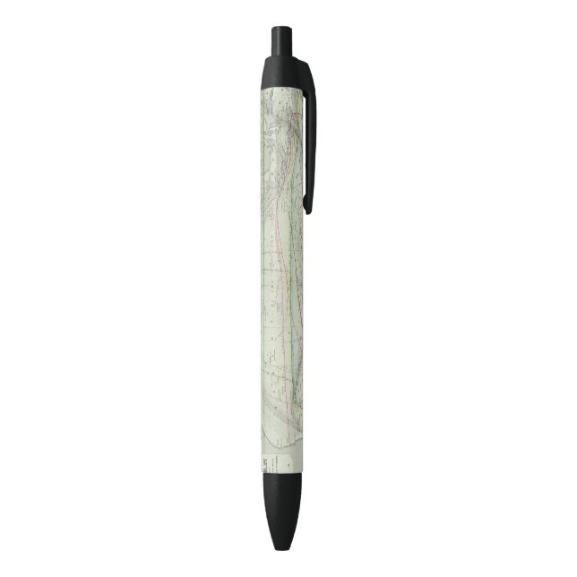 Indian Ocean 2 Black Ink Pen (Bottom (Vertical))