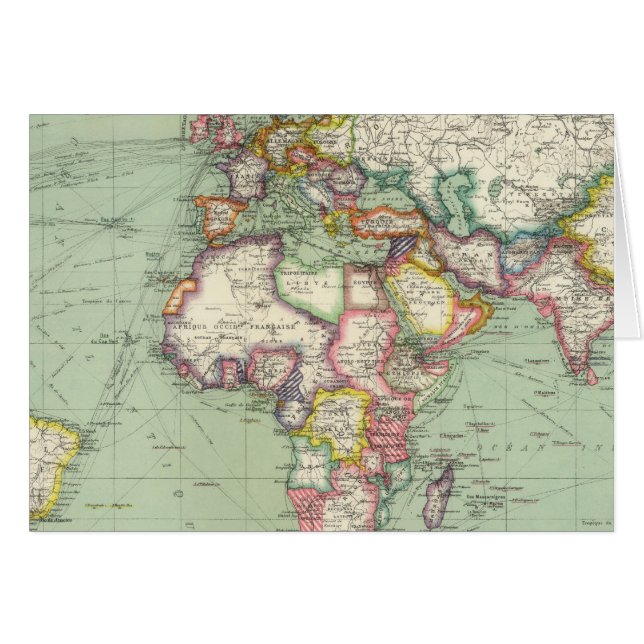 Indian Ocean, Atlantic Ocean (Front Horizontal)