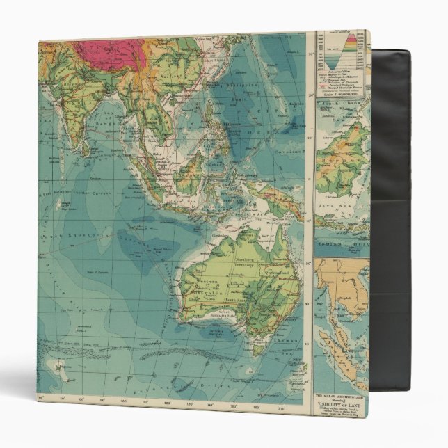 Indian Ocean cables, wireless stations Binder (Front/Inside)