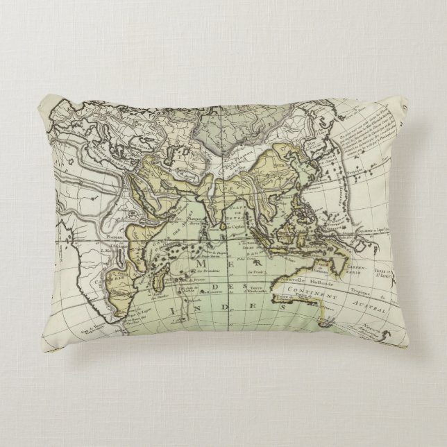 Indian Ocean Decorative Pillow (Front)