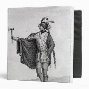 Indian of the Nation of Kaskaskia Binder