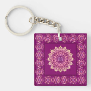 Indian ornament keychain