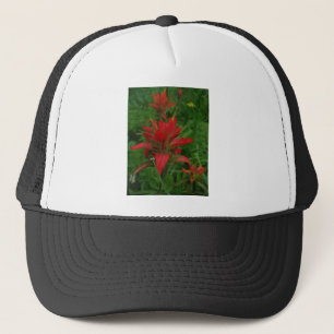 Indian paint brush trucker hat