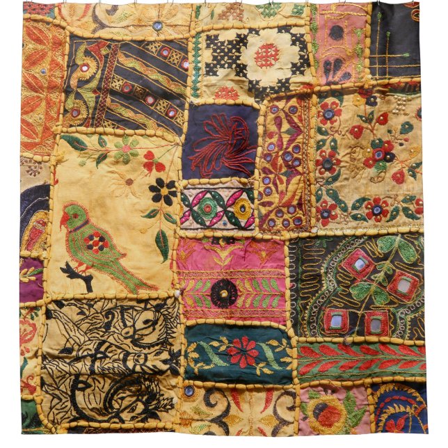 Indian Patchwork: Hampi Market Cloth. (Front)
