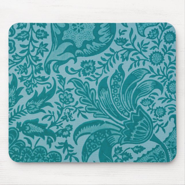 Indian Pattern (by William Morris) Mouse Pad (Front)
