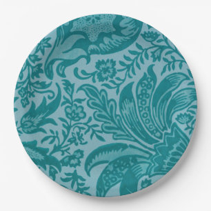 Indian Pattern (by William Morris) Paper Plate