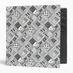 Indian Pattern Doodle Binder