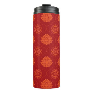 Indian Pattern Thermal Tumbler
