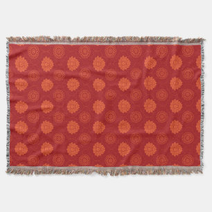 Indian Pattern Throw Blanket