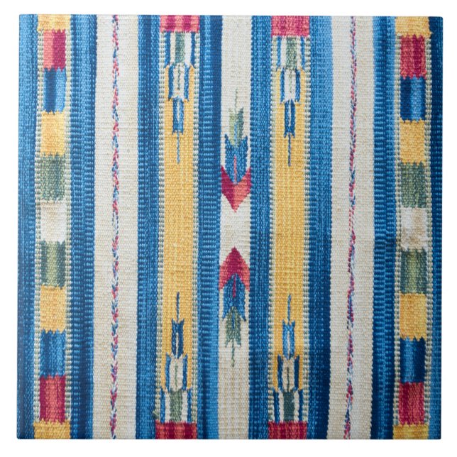 Indian pattern tile (Front)