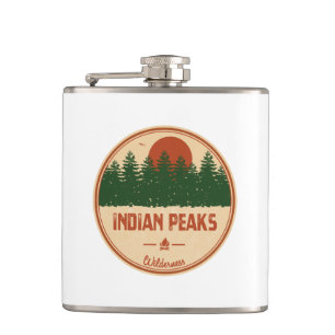 Indian Peaks Wilderness Colorado Hip Flask