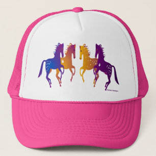 Indian Ponies Adjustable Baseball Cap
