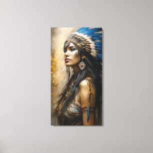 Indian Princess Canvas Print