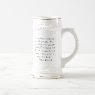 Indian Proverb Beer Stein