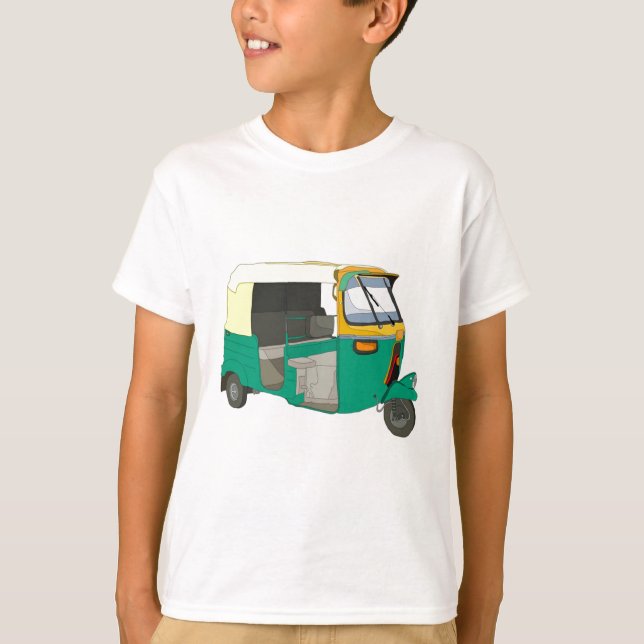 Indian Rickshaw T-Shirt (Front)